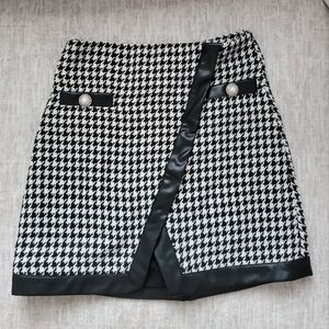 Vici Tweed Mini Skirt